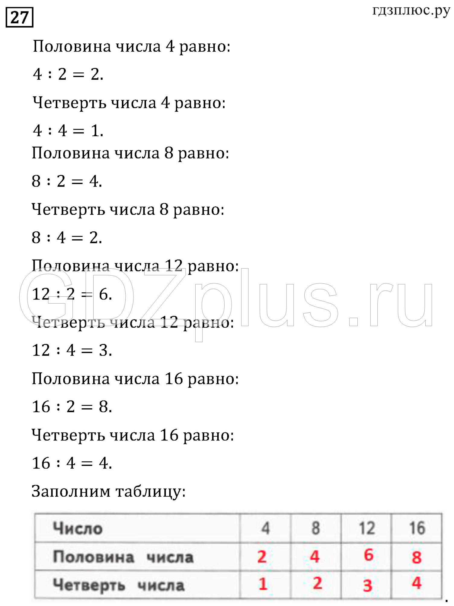 >Математика Рудницкая 3 класс 42