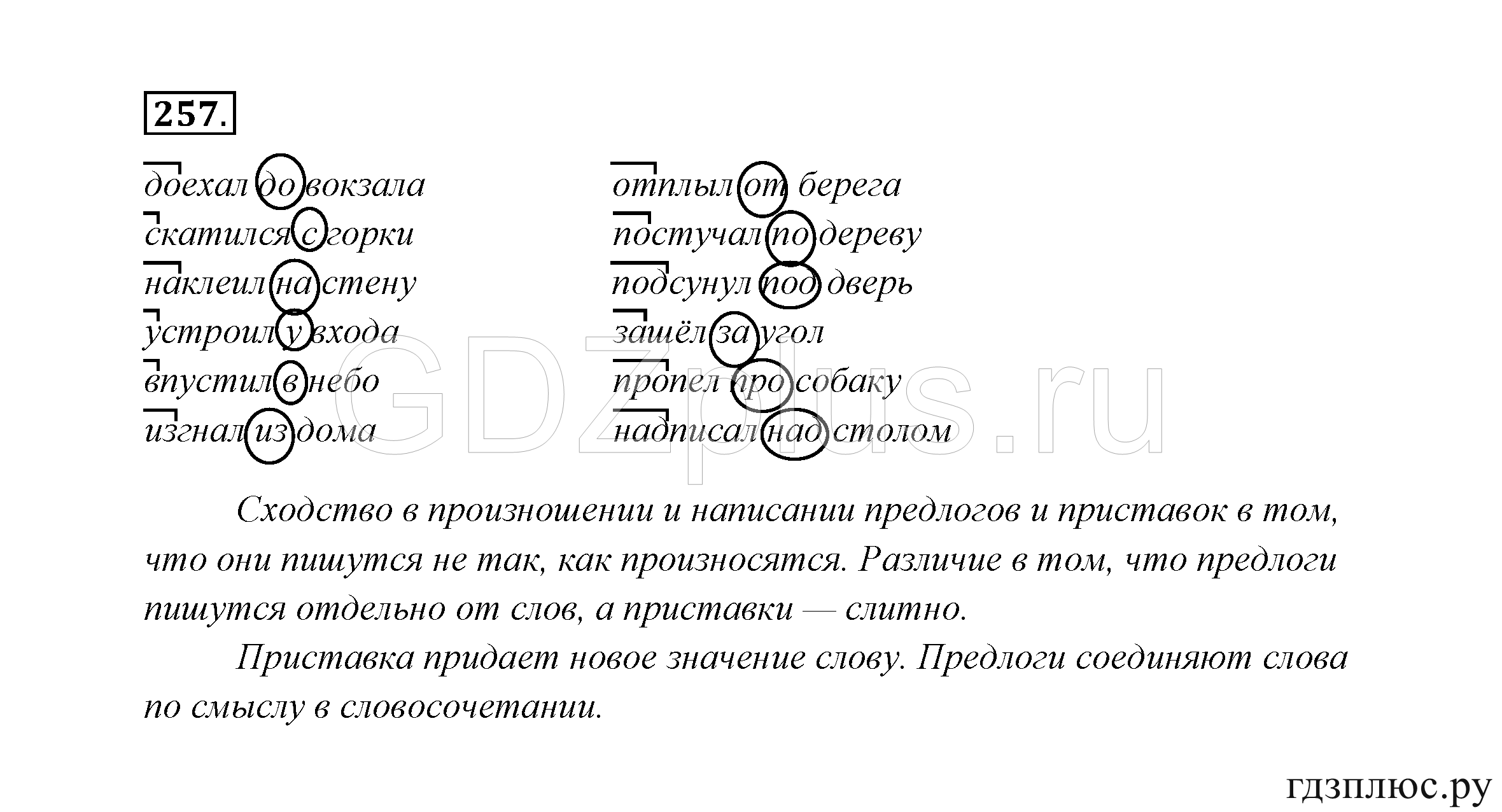 >Русский язык Канакина 3 класс 268