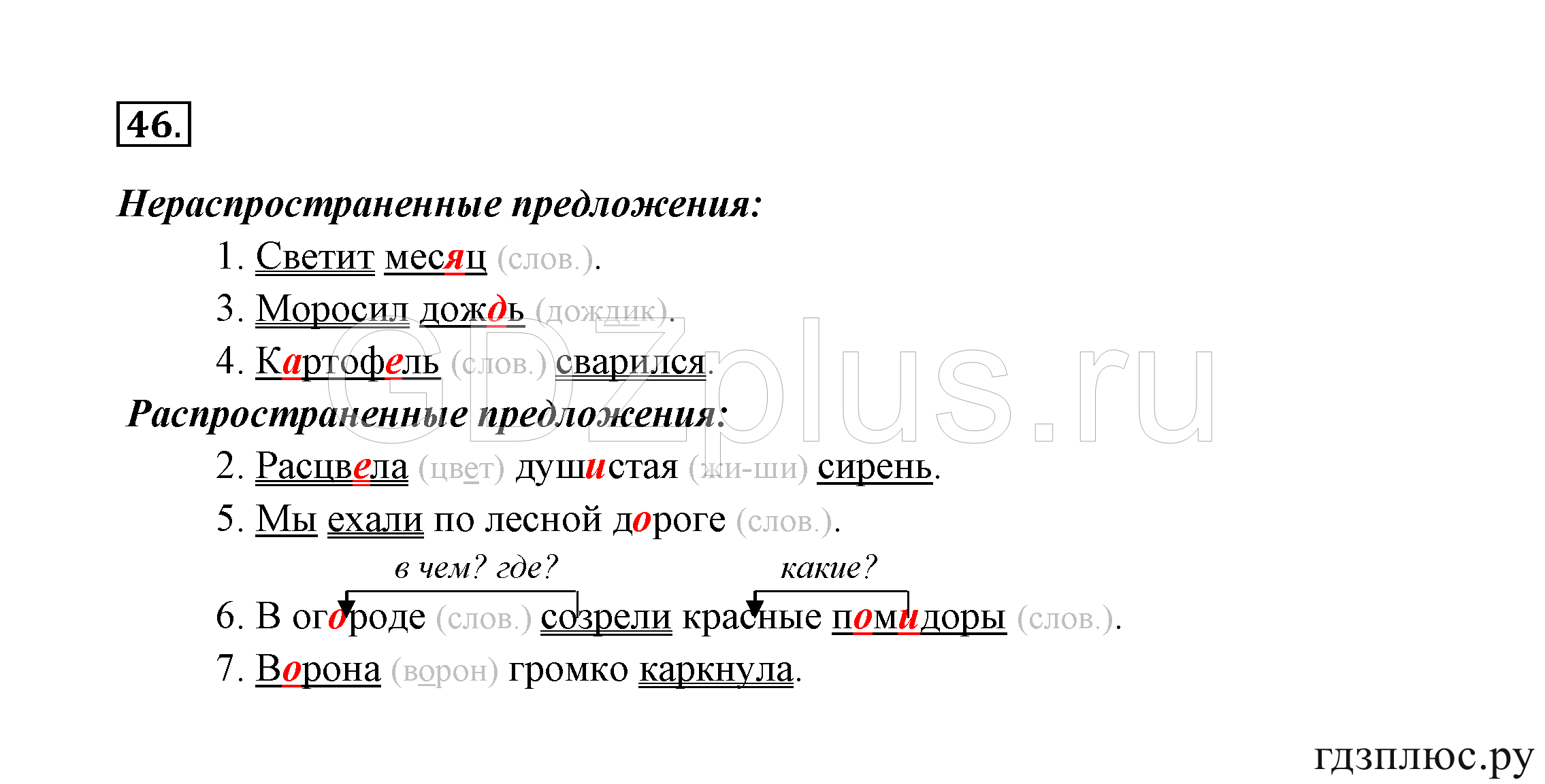 >Русский язык Канакина 3 класс 268