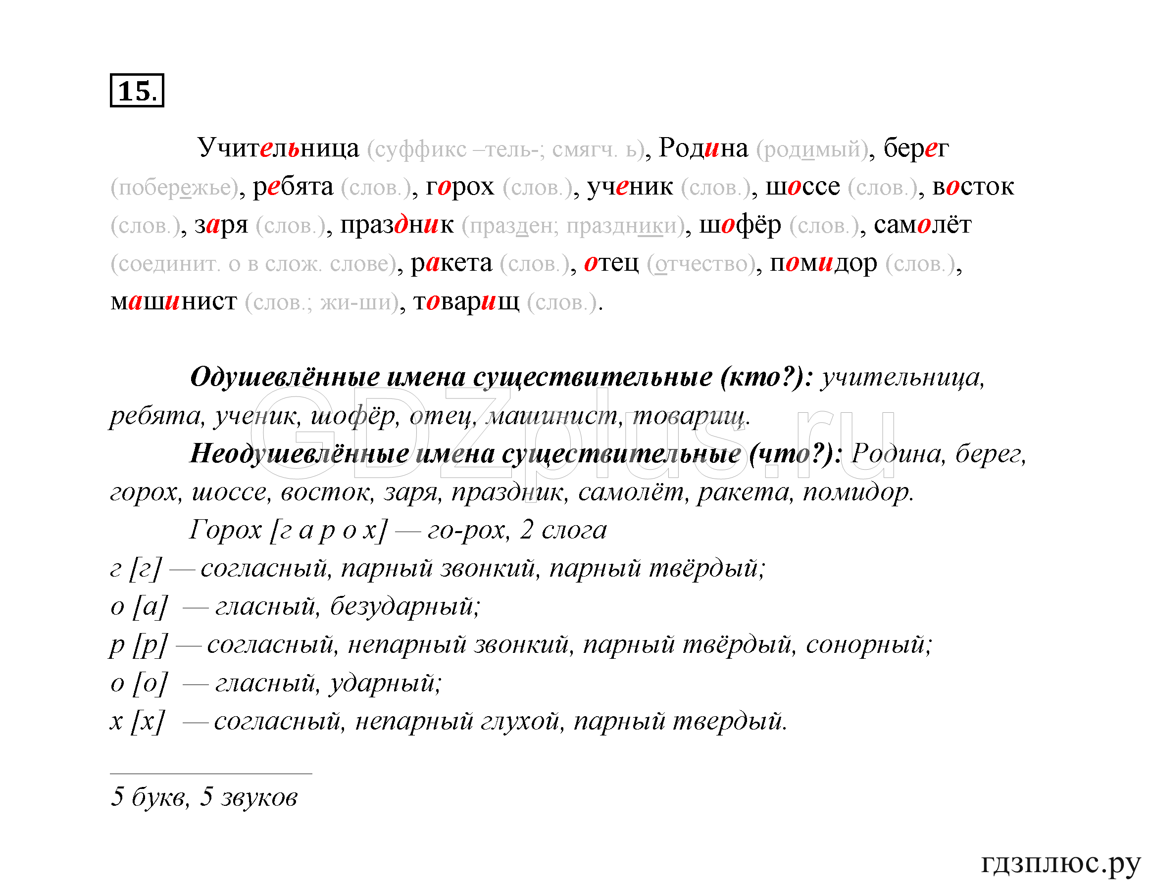 >Русский язык Канакина 3 класс 268