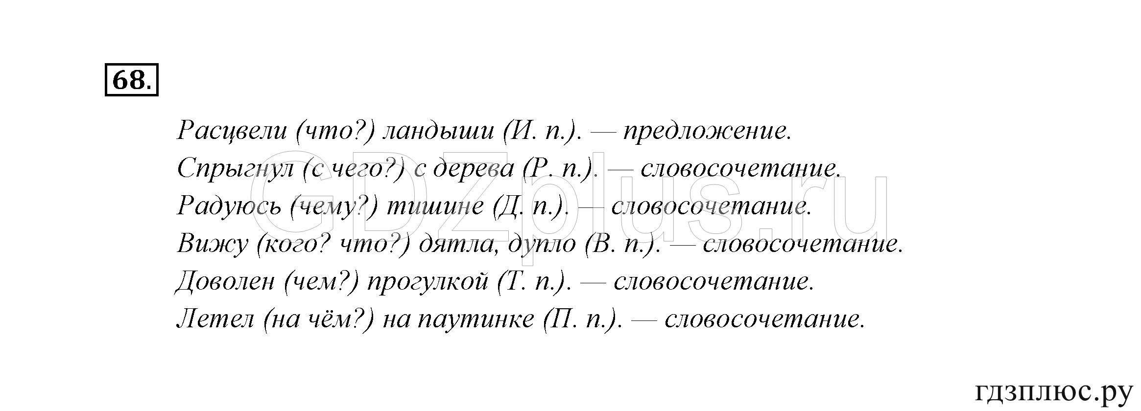>Русский язык Канакина 3 класс 268