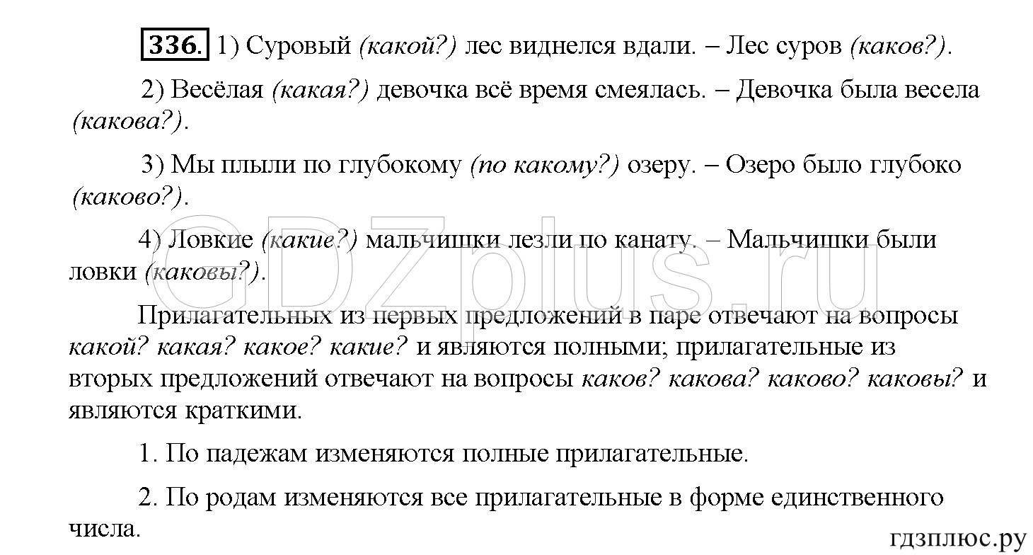 >Русский язык Рыбченкова 5 класс §73, вопросы