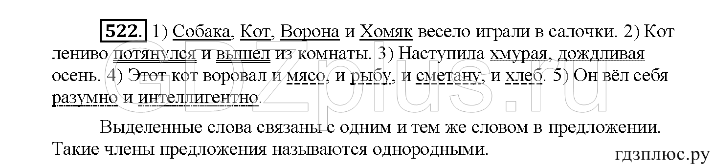 >Русский язык Рыбченкова 5 класс §73, вопросы