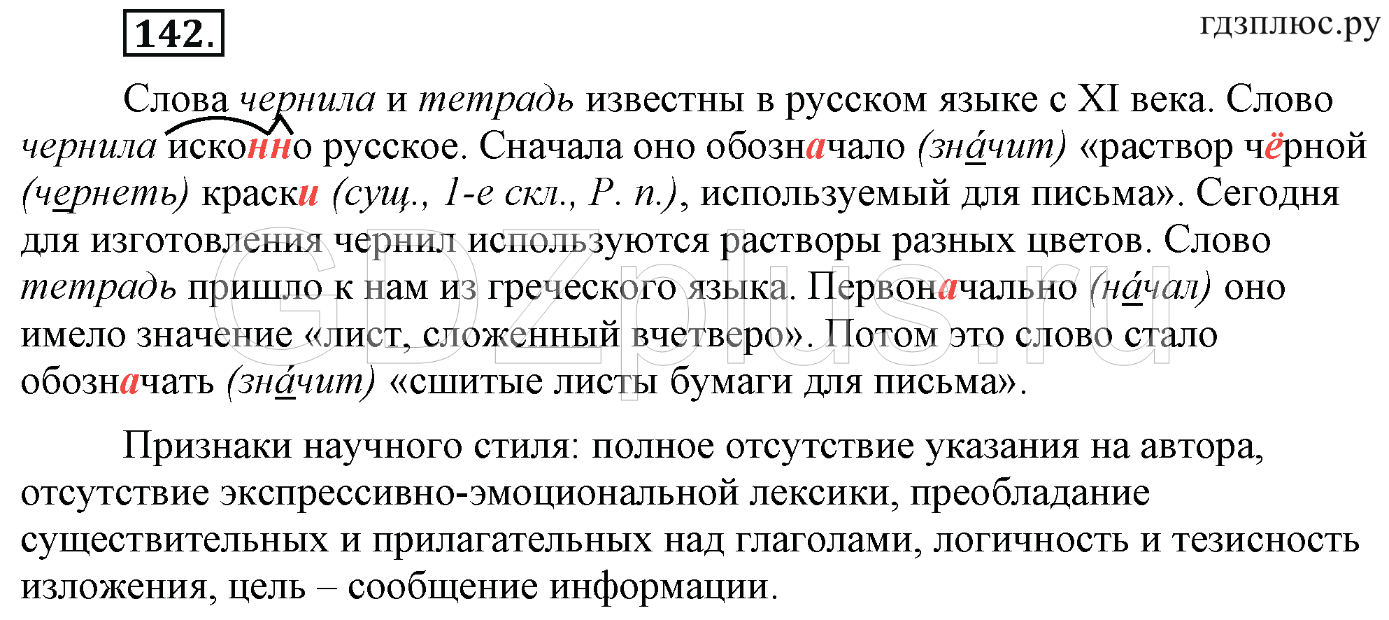 Телеграмма русский язык 6 класс фото 69