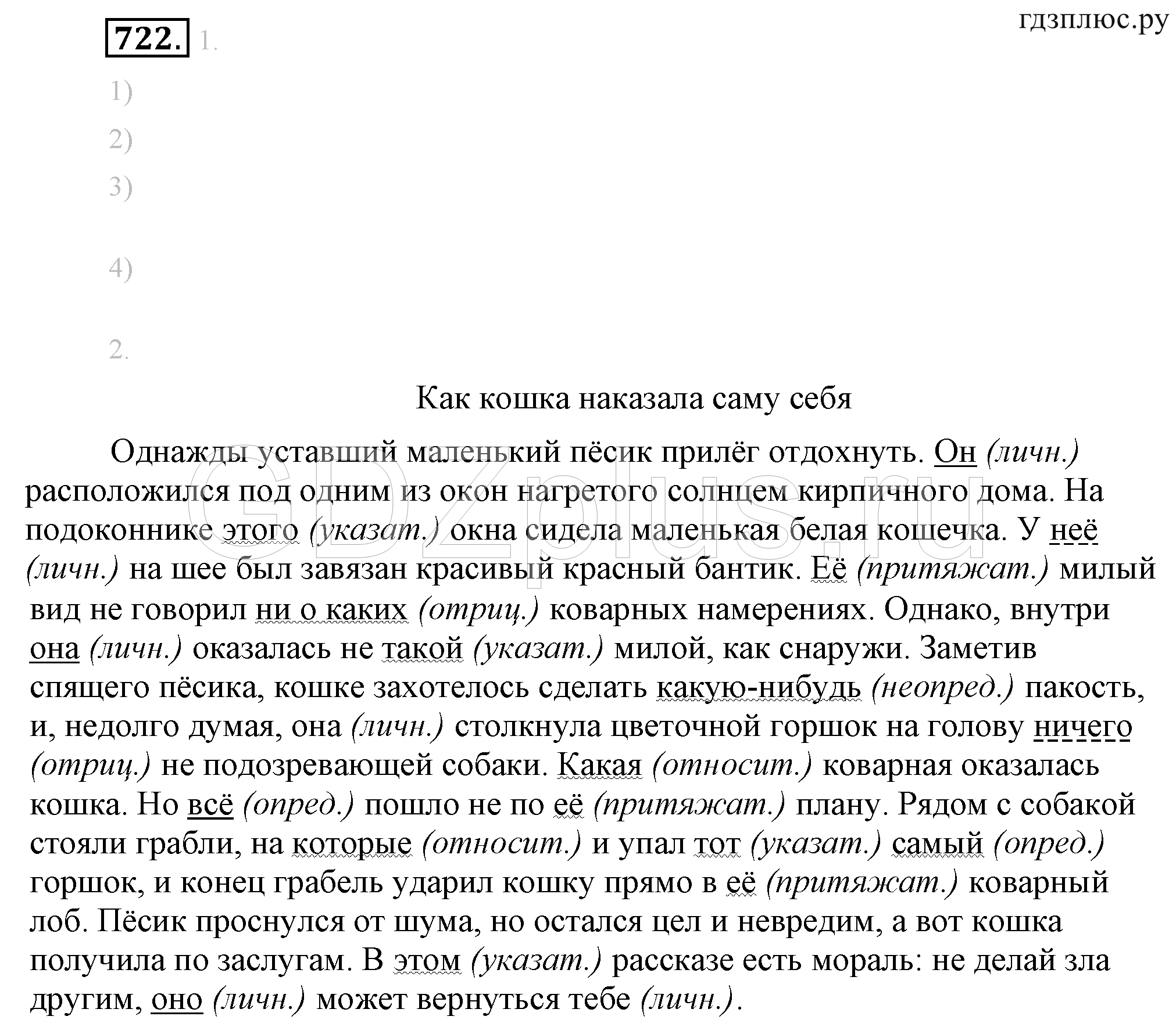 >Русский язык Разумовская 6 класс 729