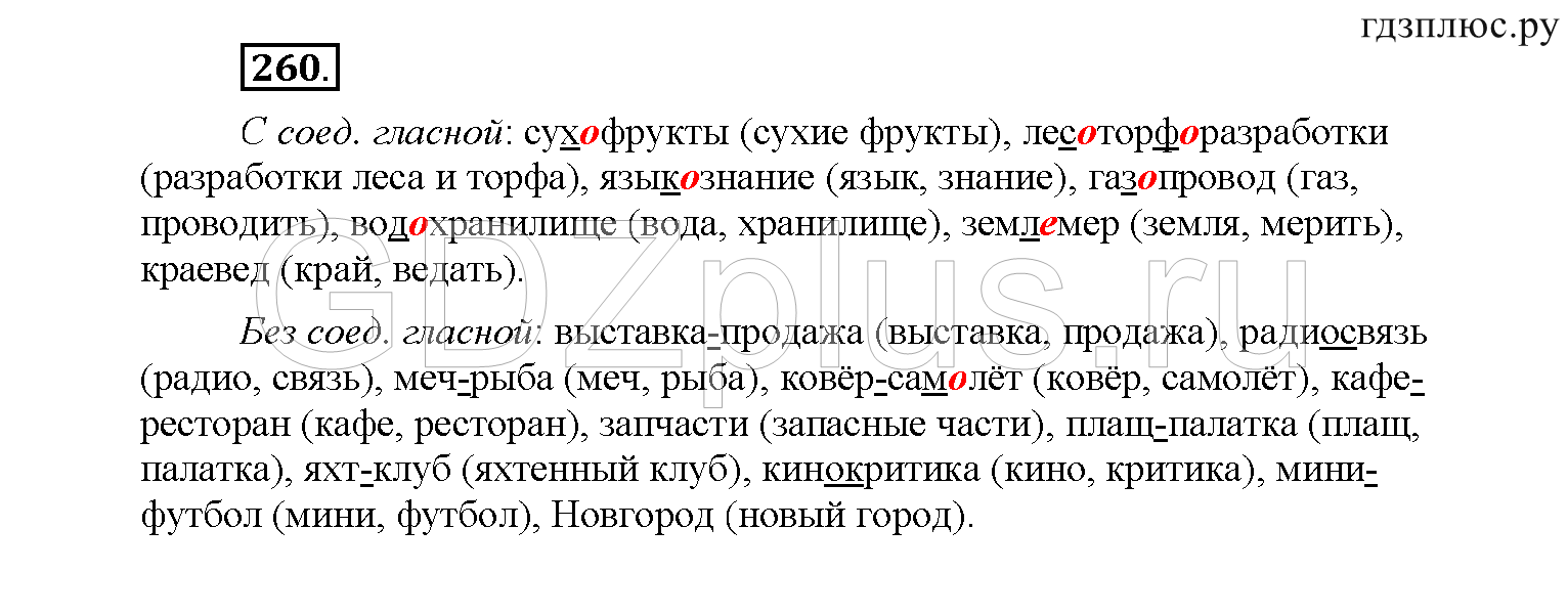 >Русский язык Рыбченкова 6 класс Дополнительные вопросы