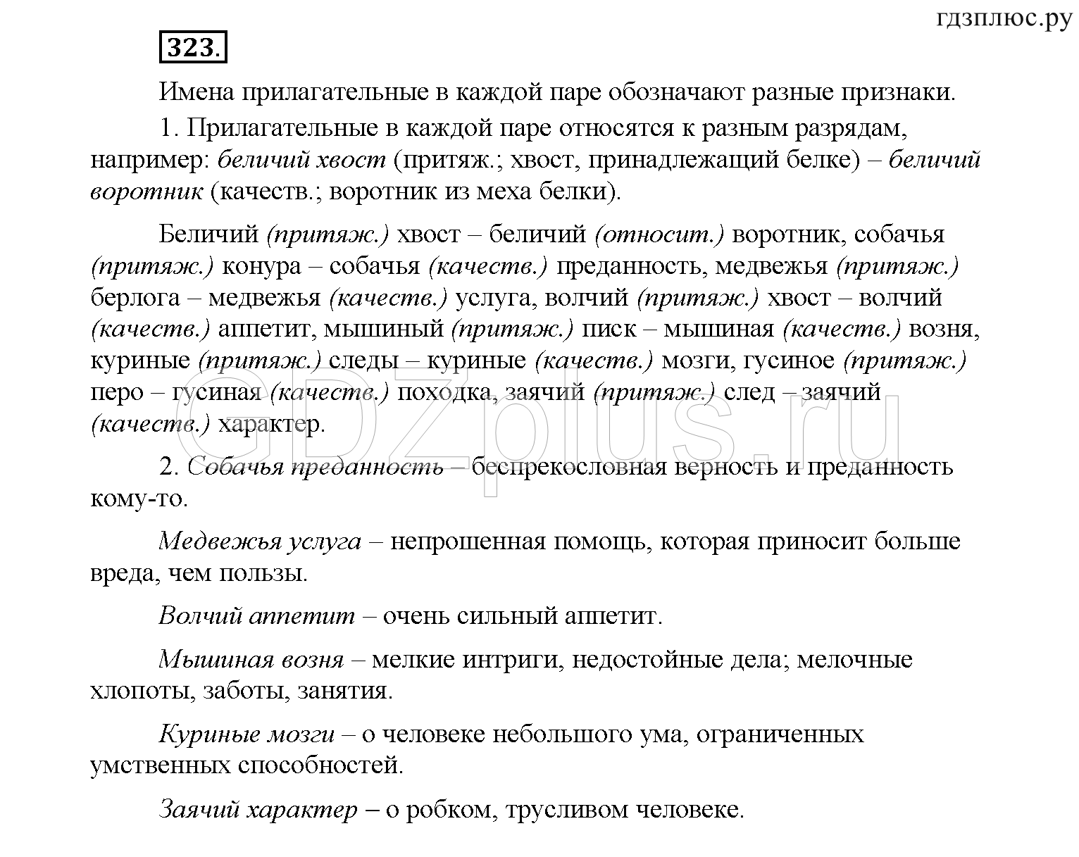 >Русский язык Рыбченкова 6 класс Дополнительные вопросы