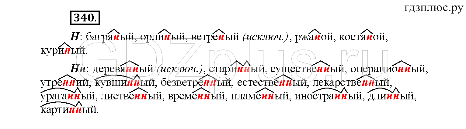 >Русский язык Рыбченкова 6 класс Дополнительные вопросы