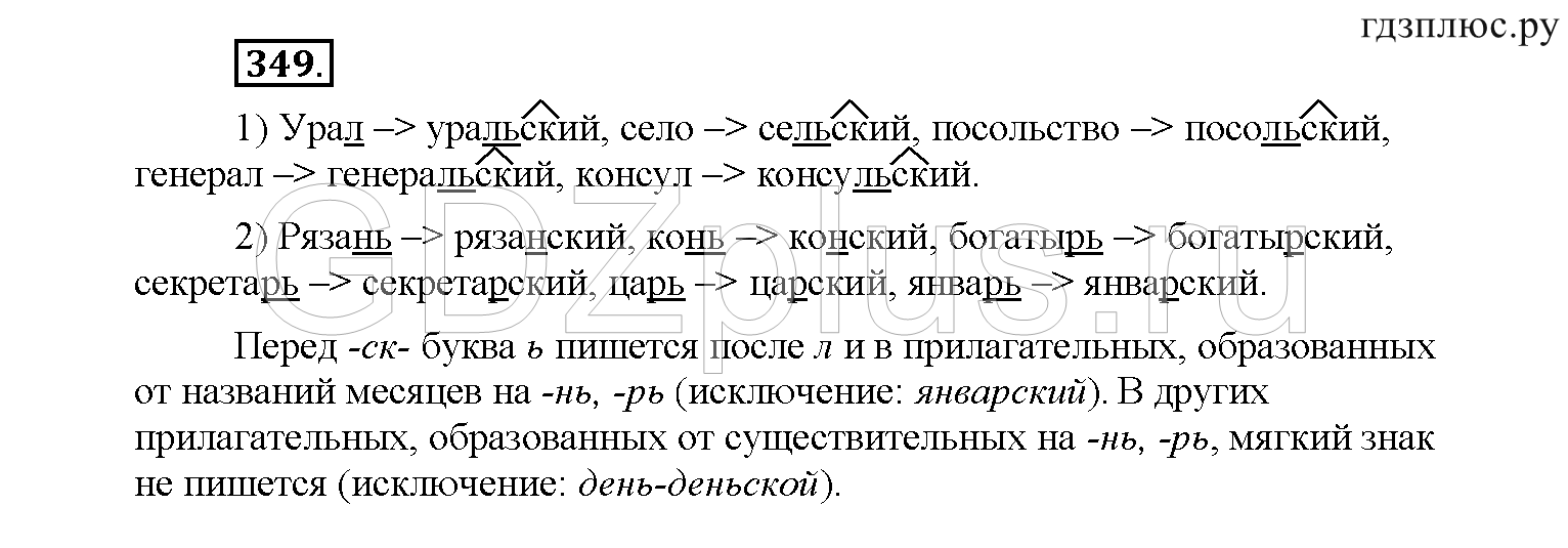 >Русский язык Рыбченкова 6 класс Дополнительные вопросы