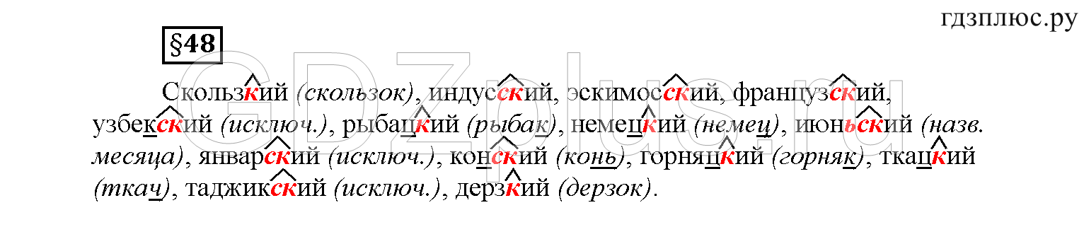>Русский язык Рыбченкова 6 класс Дополнительные вопросы