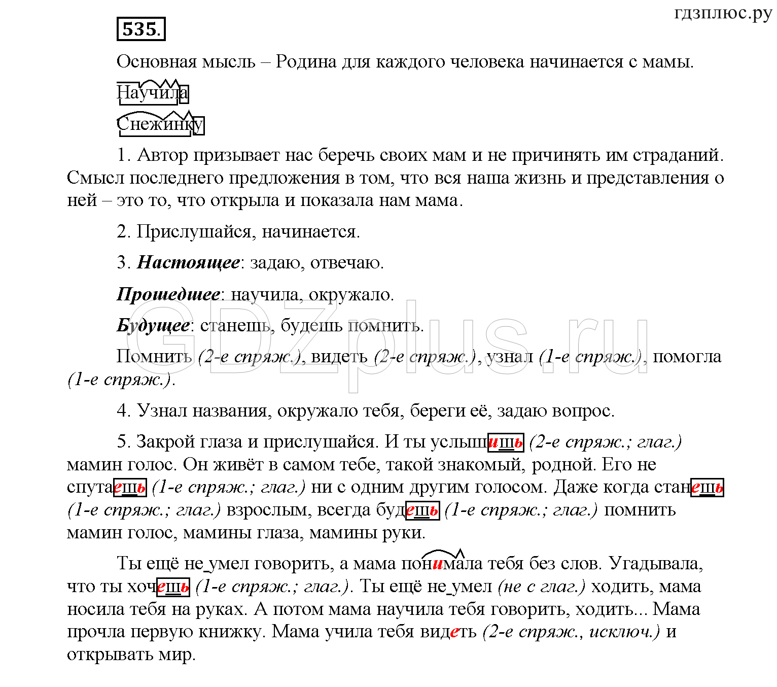 >Русский язык Рыбченкова 6 класс Дополнительные вопросы